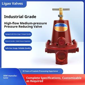 Erdgas-Druckregelventil 1588DN25 Primäres Mitteldruckventil Winkelstruktur Pneumatisch 1/2\"-2\" Anschluss Druck - Product Image 3