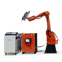 CE-Zertifizierte 6-Achsen-Roboter-Laserschweißmaschine Automatischer Roboterarm Laserschweißmaschine