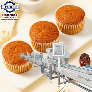 SINOFUDE – Le Choix Idéal : Four Tunnel Entièrement Automatique pour Gâteaux et Cupcakes, Machine Multifonctionnelle de Dépose de Muffins - Product Image 1