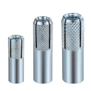 Perno de Expansión Interno de Acero Galvanizado con Malla de Diamante, Anclaje de <span class=keywords><strong>Cola</strong></span> de Pez Ranurado para Fijación en Paredes Huecas y Techos - Product Image 1