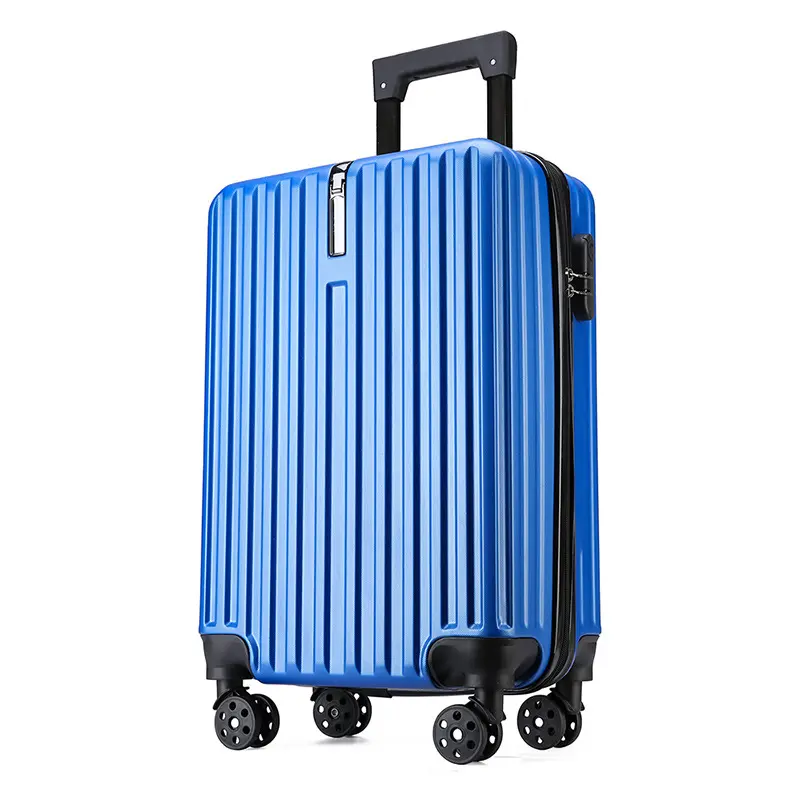 Valise de voyage en ABS, sac à roulettes à coque dure, valise de transport légère, ensemble de bagages de voyage