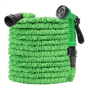 Garden Hose Expandable Flexible Water Hose Plastic Hoses Car Wash Water Gun Garden Sprayer Watering Irrigation Tools