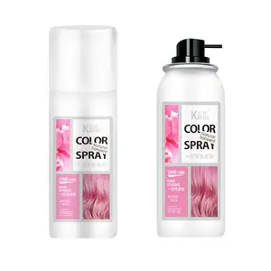 Spray de coloration pour cheveux lavable temporaire personnalisé spray pour cheveux de couleur brune spray de coloration pour cheveux inoffensif