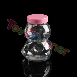 Contenedores de Plástico de Bajo Perfil para Slime con Tapas, Arcilla Plástica para Aliviar el Estrés - Product Image 3