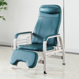 Silla de Infusión Hospitalaria Tsuneyuki 73x73x115cm, Silla Reclinable para Goteo Intravenoso de Uso Clínico - Product Image 1
