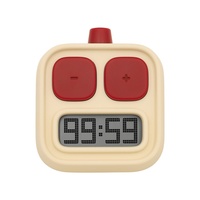 Timer Dapur Robot Magnetik dengan Fitur Hitung Mundur yang Dapat Disesuaikan dan Fitur Cerdas untuk Pekerjaan Rumah Siswa
