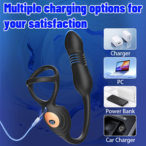 Nuevo Vibrador Anal Telescópico de Tres Anillos LeYa Jackman con Control por Aplicación, Dilatador, Juguetes Sexuales para Hombres y Mujeres, Masturbación para Adultos - Product Image 3