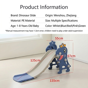 Ensemble toboggan et balançoire pliable compact pour bébé, facile à installer, portable pour les petits espaces, utilisation à domicile, intérieur/<span class=keywords><strong>extérieur</strong></span>, <span class=keywords><strong>aire</strong></span> <span class=keywords><strong>de</strong></span> <span class=keywords><strong>jeux</strong></span> - Product Image 2