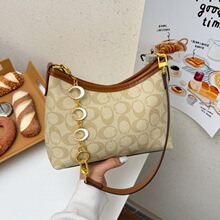 <span class=keywords><strong>Borsa</strong></span> Tote Grande da Donna Stile Vintage 2026, alla Moda in PU con Fodera in Fibra di Poliestere, <span class=keywords><strong>Borsa</strong></span> a Mano Grande Capacità per l'Estate - Product Image 2