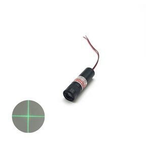 New Compact Adjustable Focusing D12mm 520nm 3V-24V <strong>1mw</strong> High-Accuracy Class II Industrial <strong>Green</strong> Cross <strong>Laser</strong> Diode Module - Product Image 1