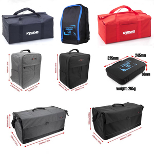 Sac de rangement pour pièces de <span class=keywords><strong>voiture</strong></span> RC <span class=keywords><strong>1</strong></span>/10 <span class=keywords><strong>1</strong></span>/8, sac de transport pour modèles de voitures de drift, rock crawlers, camions, TRX4 SCX10 HSP 94188, buggy d'escalade, jouets et accessoires - Product Image 1