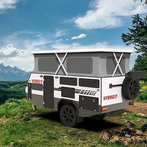 Caravana híbrida de 13 pies, 17 pies, <span class=keywords><strong>18</strong></span>, 4 camas, armadura de nacimiento, fuera de la carretera, Australia, caravanas en Shandong 15, Offroad Hybride - Product Image 2