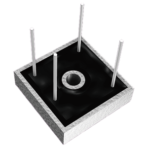 Công suất cao 50A <span class=keywords><strong>1000V</strong></span> kbpc5010gw Epoxy đóng gói cầu chỉnh lưu với kính thụ động chết để cung cấp điện - Product Image 4