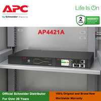 APC AP4421A 10A 230V Commutateur de transfert automatique (ATS) monophasé pour rack, alimentation redondante pour serveurs en rack et appareils réseau