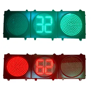 400Mm Led Verkeerslichten Met Countdown Timer