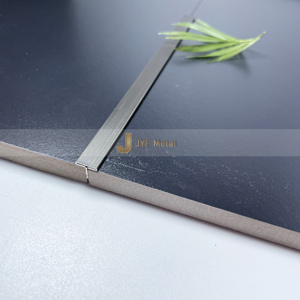EX351 Decorative Polished T Shape 304 Tiles <b>Accessories</b> Edge Trim Profile Stainless Steel Tile Trim for Wall <b>Floor</b> Decoration - Product Image 4
