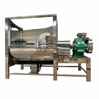 Agitateur à cuve en U en acier inoxydable WSL 304, mélangeur horizontal robuste avec boîte de vitesses, puissance 22 kW, capacité 10 L pour produits chimiques