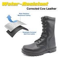 Bottes de randonnée pour hommes Tiger Master Brand, en cuir véritable noir, antidérapantes, résistantes aux huiles et aux acides, semelle en caoutchouc résistante à l'usure, non sécuritaires