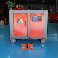 En stock : Cintreuse à étriers CNC robuste GF28 3 kW pour la transformation des barres d'armature en acier rond pour le renforcement des tunnels et des conduites