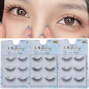 Nuovo finto visone nodo libero Cluster Lash Extension Self Application fai da te Lash Cluster 3D segmentato riutilizzabile ciglia autoadesive