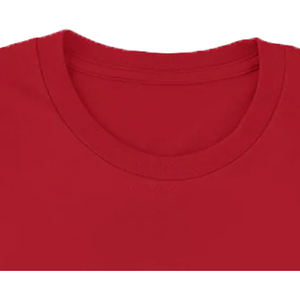 T-shirt à manches courtes à col rond pour femme, style streetwear, respirant, écologique, personnalisé, en molleton uni en coton biologique brodé - Product Image 2