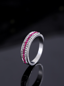 Đồ Trang Sức Thời Trang Bạc Đơn Giản Nhẫn Tốt Sang Trọng Tùy Chỉnh Đồ Trang Sức Quà Tặng Chất Lượng Cao Giá Rẻ Kim Cương Nhẫn Phụ Nữ Cô Gái - Product Image 5