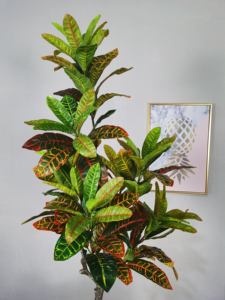 Codificación Artificial de bonsái, aspecto resaltado, planta en maceta, Croton falso, 70/110/150cm, tamaño personalizado - Product Image 6