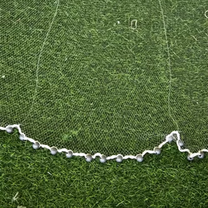 <span class=keywords><strong>Filet</strong></span> en fonte commercial professionnel de 12 pieds 3/8 pouces SQ 1.5 livres/pied <span class=keywords><strong>pour</strong></span> la pêche au crabe et aux crevettes en nylon durable à double nœud - Product Image 6