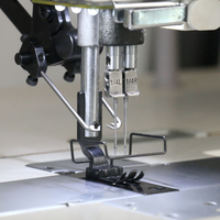 Machine à coudre à plat à double aiguille programmable à commande numérique à grande vitesse YS-8450-D3, nouvelle, facile à utiliser