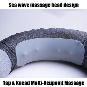 Bantal Pijat elektrik serviks portabel, pemijat penutup katun bernapas busa memori pemanasan bantal pijat bentuk O kualitas tinggi 2025 - Product Image 3