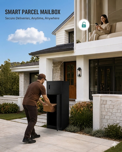Boîte de livraison de <span class=keywords><strong>colis</strong></span> intelligente, extérieure, avec WiFi, Bluetooth, casier à <span class=keywords><strong>colis</strong></span> avec déverrouillage à distance par application, armoire de rangement antivol - Product Image 2