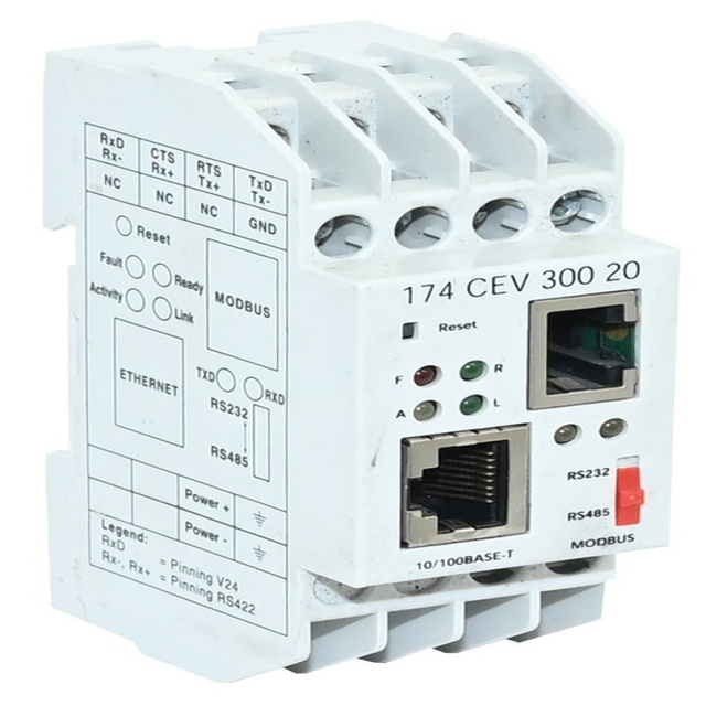 174CEV30020 Modbus Ethernet Bridge for Plc