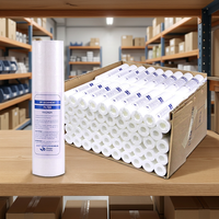 Filtre à sédiments industriel en PP soufflé à chaud 20 pouces 5 microns, vente en gros, Filtro De Sedimentos 20 Pulgadas pour système de traitement de l'eau par osmose inverse