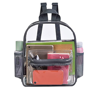 Túi Đựng Sách Nhựa PVC Ba Lô Nữ Mini Trong Suốt Chống Nước - Product Image 2