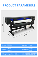 Impresora de Formato Extra Grande de 1.8 m con Tinta Eco Solvente para Imprimir Pancartas/Vinilo/Lona/Canvas, Máquinas de Impresión Digital de Formato Ancho