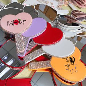 Handheld <b>Mirror</b> Wholesale Low Moq Cheaper Price Plastic Hand <b>Mirrors</b> Make logo Handheld Makeup <b>Mirror</b> - Product Image 1