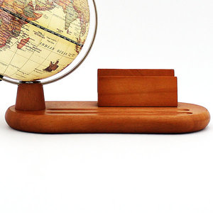 2024ถือปากกาทำจากไม้อังกฤษโบราณฐานลูกโลกโลก - Product Image 2