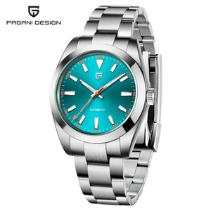 Montre automatique Pagani Design 1733 pour homme, montre mécanique à bracelet, étanche 100 m, verre saphir, acier, montre automatique de haute qualité - Product Image 2