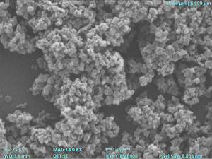 Quadri organici in metallo MOFs MIL-100 (Fe) polvere marrone KAR F34 50 a 300 nm CAS 1257379 83 1 - Product Image 3