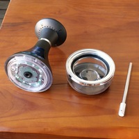 Nouvelle chicha électronique, vaporisateur électronique, tube unique, ABS, rechargeable, chicha électronique intelligente avec LED