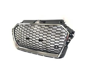 Matériau ABS Noir Mesh RS4 LOOK CAR GRILLES B9 2016-2018 Grille avant pour A4 RS4 Dealer Naked Price - Product Image 3