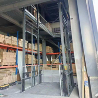 Direkt vom Hersteller: Hydraulischer Einschienen-Güterlift, Schwerlast-Warenlift, Lagerhaus-Frachtaufzug, Maßgefertigter Industrie-Frachtlift