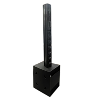 Sistema de sonido de audio profesional Juego de altavoces de columna activa de alta potencia para fiestas de rendimiento Clubs