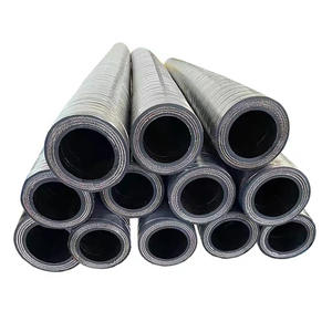 High-Pressure Tunnel Grouting Machine's Extrusion Pump <b>Hose</b> High-Wear Resistant Threaded <b>Rubber</b> for Concrete Pumps - Product Image 1