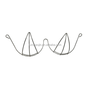 Guangzhou <span class=keywords><strong>Fullmark</strong></span> sujetador alambre de metal DIY Marco de cristal de diamantes de imitación para la decoración del sujetador de Carnaval - Product Image 3