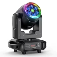 Luz de Cabeza Móvil Profesional con 6 Ojos de Abeja, Láser Verde, LED RGB, Rotación de 360°, Estroboscópica, Control DMX512/RDM/Sonido, 50000h
