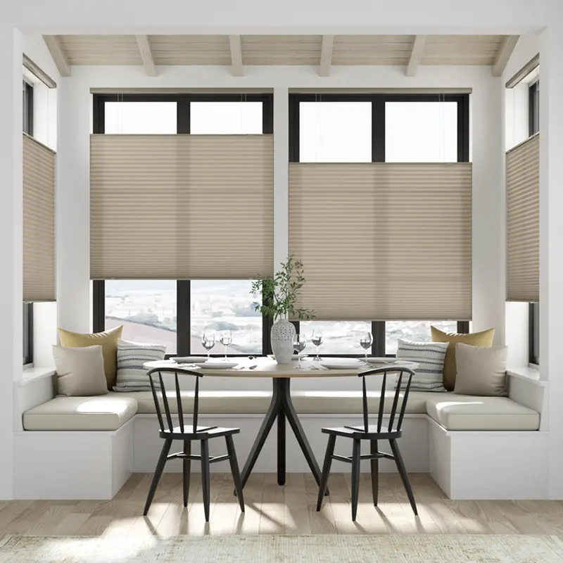 Easy Fit Wasserdichter Blackout Cellular Blind Light Filter ing Cordless Honeycomb Shade