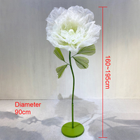 Décorations pour la maison en gros Fleurs simulées géantes Fleurs artificielles colorées