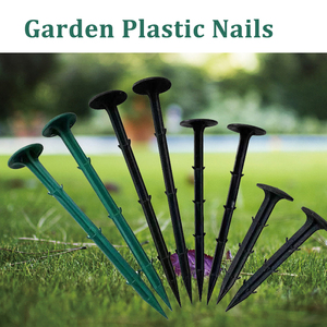 Ancrages en tissu plastique Fixation en plastique Brochet Pointe de sol en plastique pour bâche Ancrage au sol pour jardin - Product Image 4