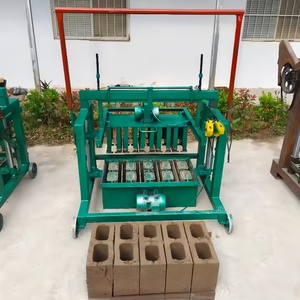 Macchine Efficienti e Pratiche per la Produzione di Blocchi, Macchine Mobili per Blocchi di Cemento, Semplici Macchinari per la Fabbricazione di Mattoni per Pavimentazione - Product Image 3